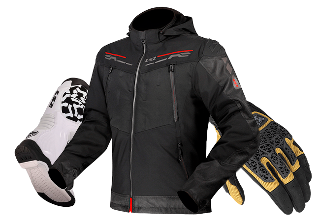 campera motos, guante motos