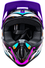 CASCO CROSS NIÑO PMX FACTOR X FUCSIA - Imagen 2
