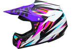 CASCO CROSS NIÑO PMX FACTOR X FUCSIA - Imagen 3