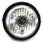 FAROL PMX DELANTERO CG SAPUCAI METAL NEGRO