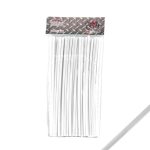 CUBRE RAYOS BLANCO PAJITA 240mm 72UNI