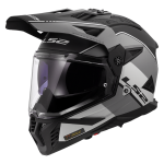 CASCO LS2 - MX702 PIONEER II - GREY BLACK